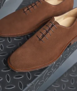 Homme Paire et Fils Derbies Et Richelieu-Richelieu homme en daim marron