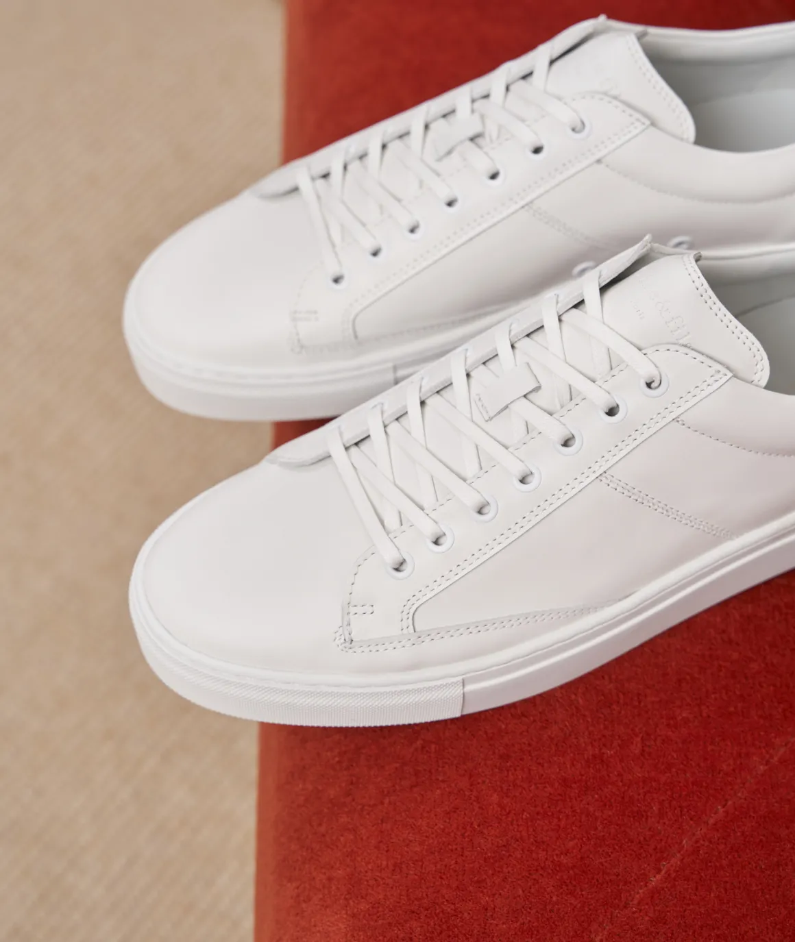 Homme Paire et Fils Sneakers-Sneakers homme en cuir